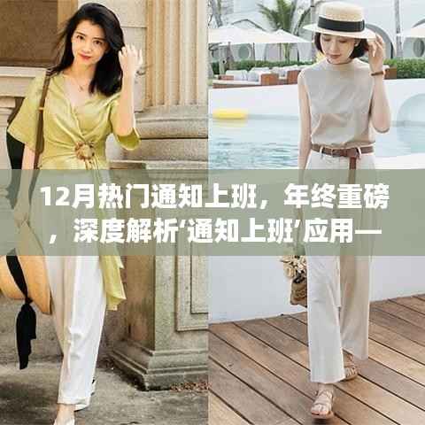 年终重磅揭秘,职场必备神器通知上班应用深度解析,助你职场无忧!