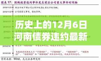 历史上的12月6日河南债券违约事件深度解析与最新消息追踪,投资者应对指南