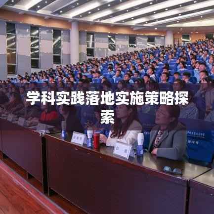 学科实践落地实施策略探索