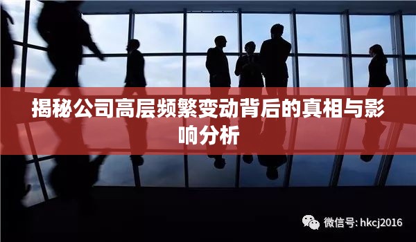揭秘公司高层频繁变动背后的真相与影响分析