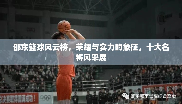 邵东篮球风云榜,荣耀与实力的象征,十大名将风采展
