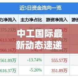 中工国际最新动态速递,今日消息一览无余